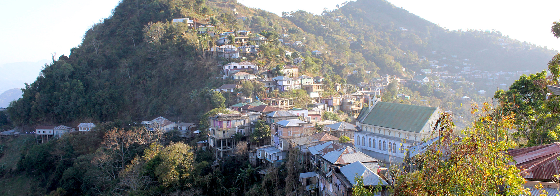 Melthum veng, Mizoram.  (R london, licensed under CC BY-SA 3.0)